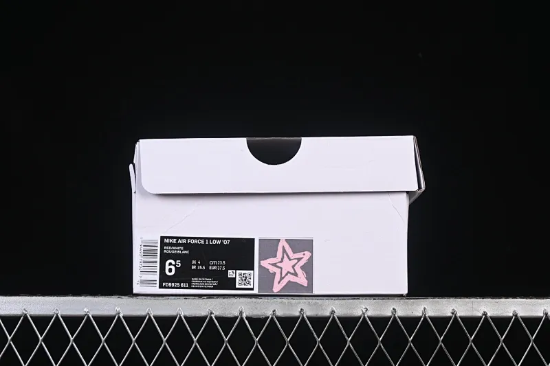 All categories Nk Air Force 1 Air Force series Nk Air Force 1 Low Air Force low-top Nike Air Force 1'07 Low "Berry Red" Hand-painted graffiti Berry red comics Air Force 1 low-top casual sports sneakers FD9925-611
